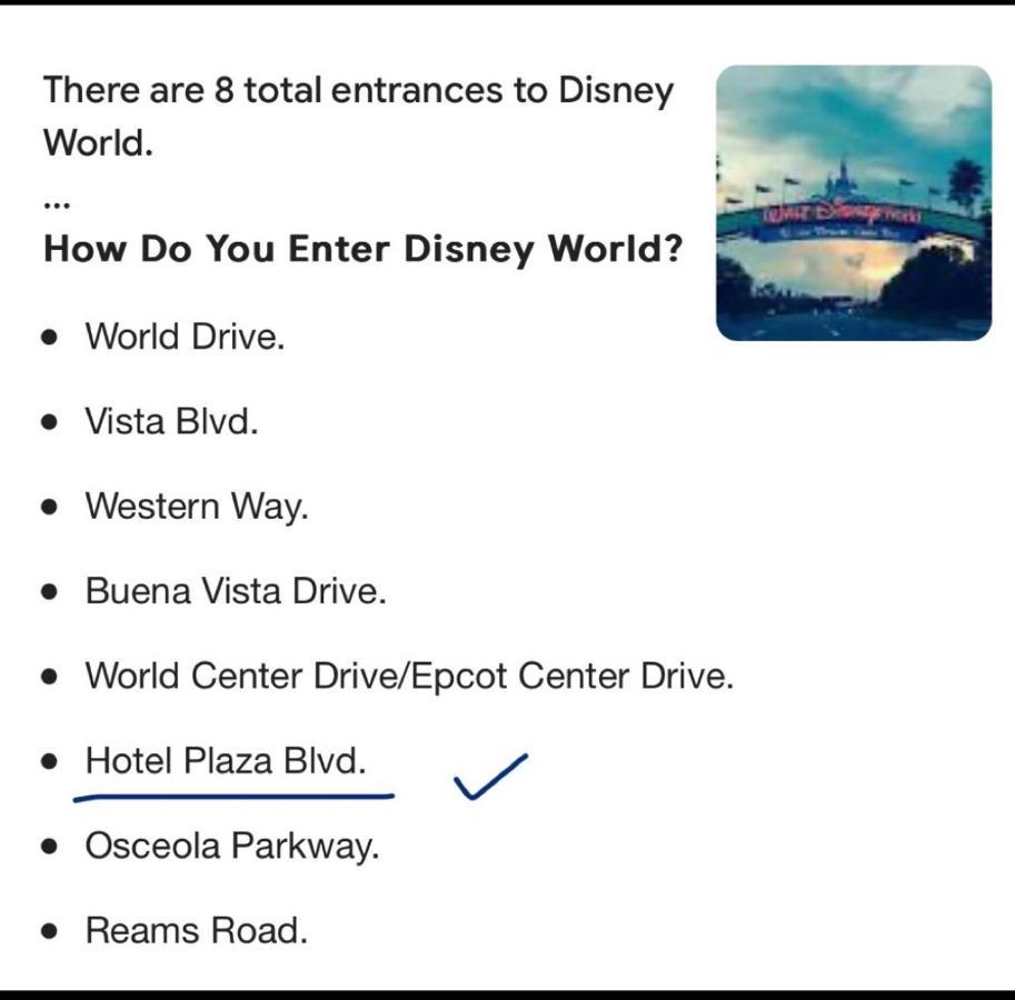 Disney Just 1 And A Quarter Mile Away, Blue Heron 1 Room 2 Bath,Amenities,6 Guests, Walk To Restaurants, No Fees At Check In Orlando Dış mekan fotoğraf